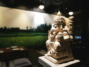 the uma bali balinese restaurant interior malaysia